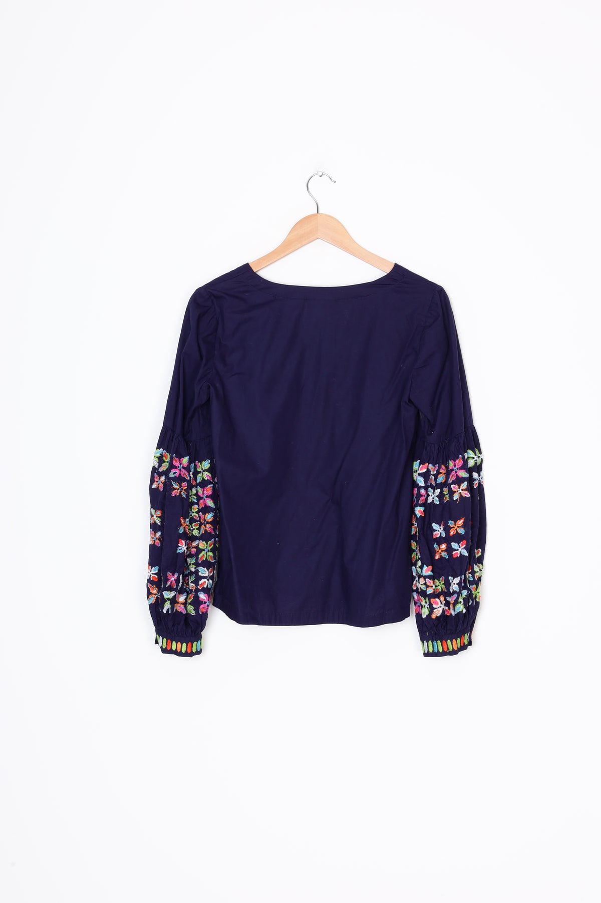 Maeve by Anthropologie Womens Blue Top Size 10
