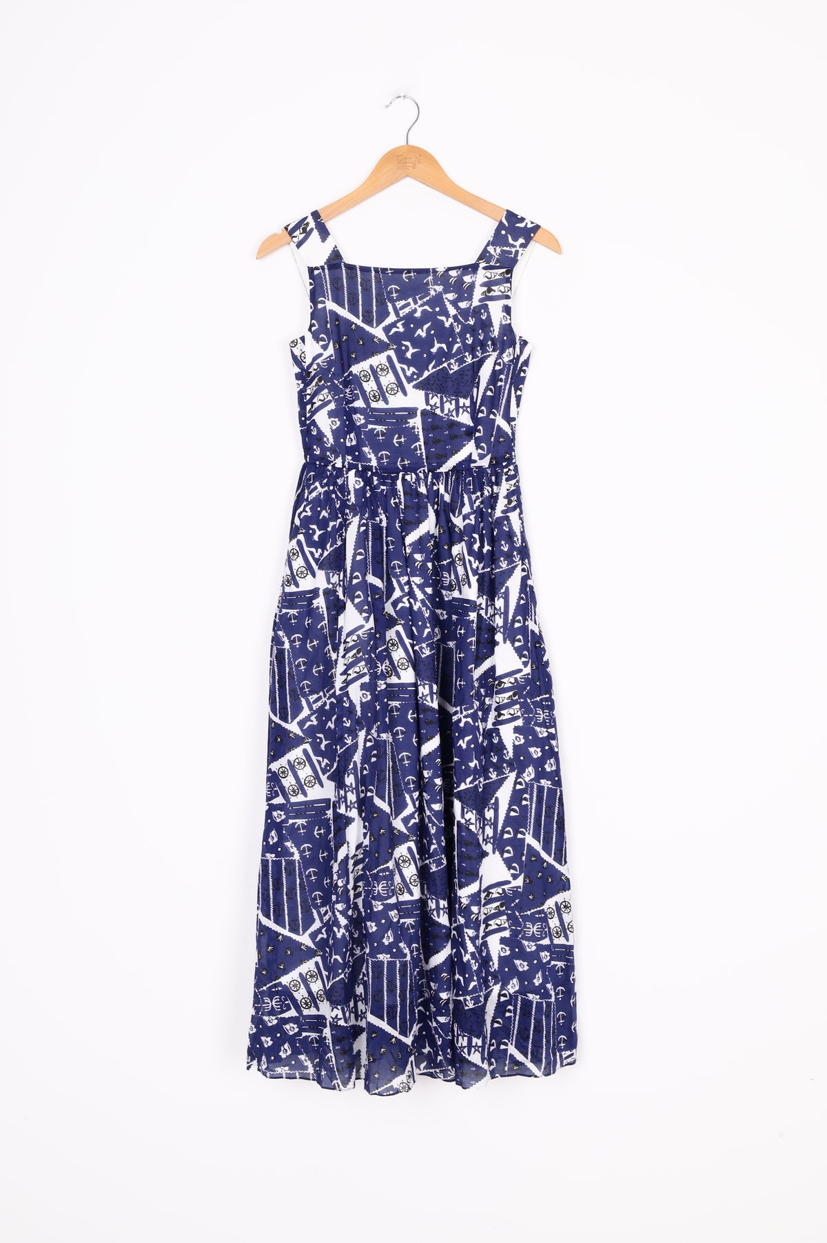 Seven Ten by Miho Kawahito Womens Blue Dress Size S