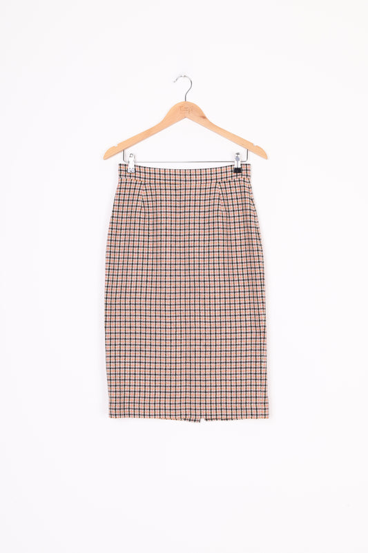 Helen Cherry Womens White Skirt Size 10