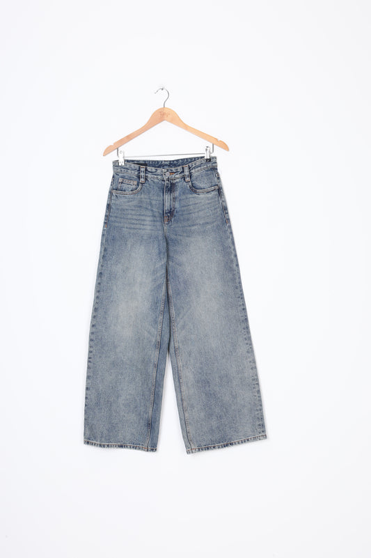 Mo&Co Womens Blue Jeans Size W 25