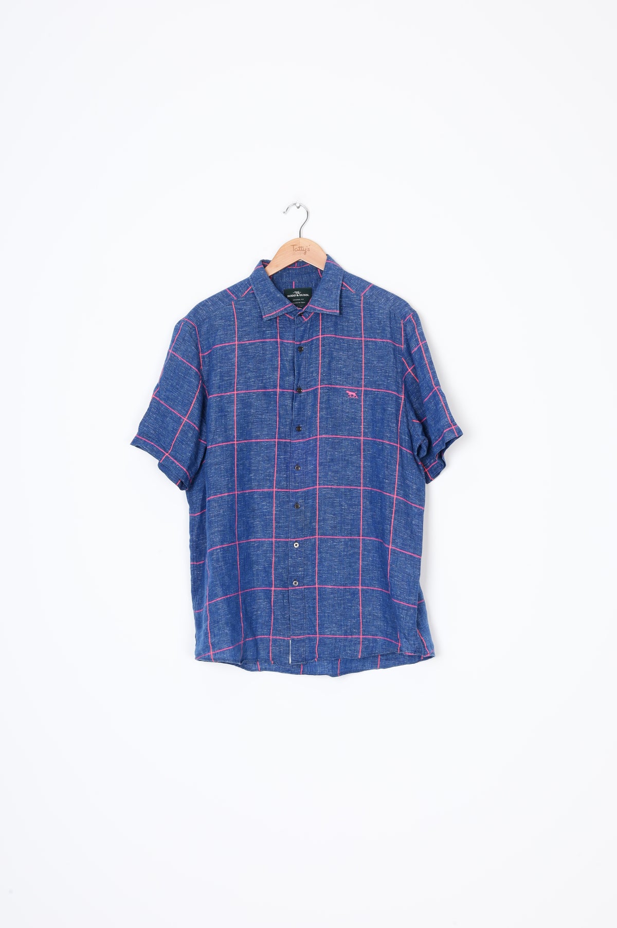 Rodd & Gunn Mens Blue Shirt Size L