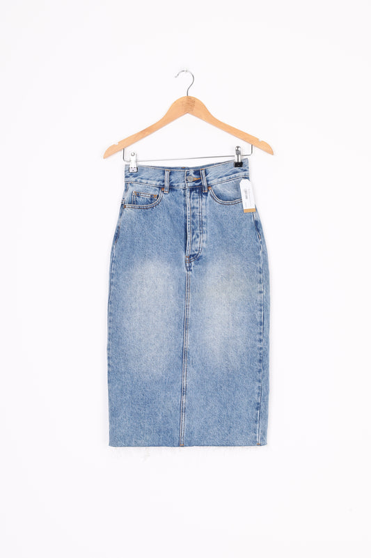 Camilla and Marc Womens Blue Skirt Size 6