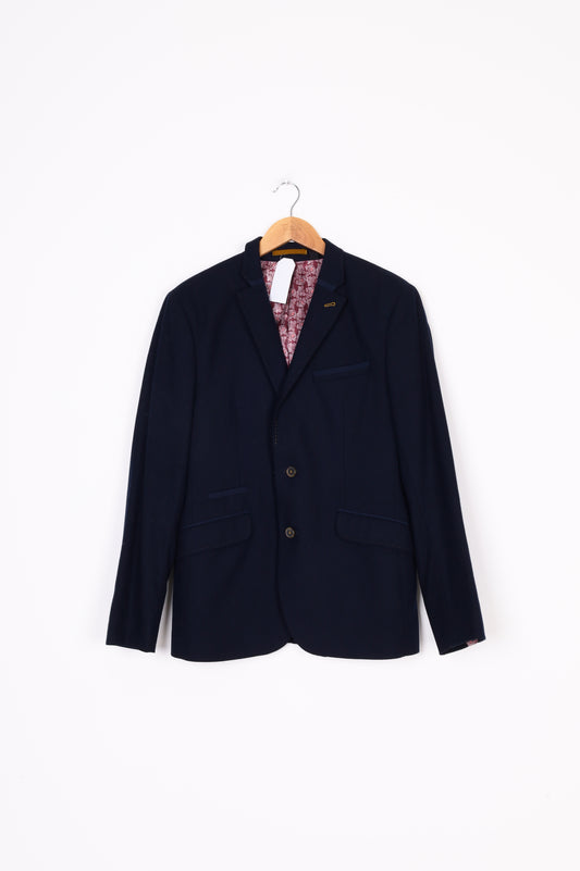 Ted Baker Mens Blue Blazer Size 4