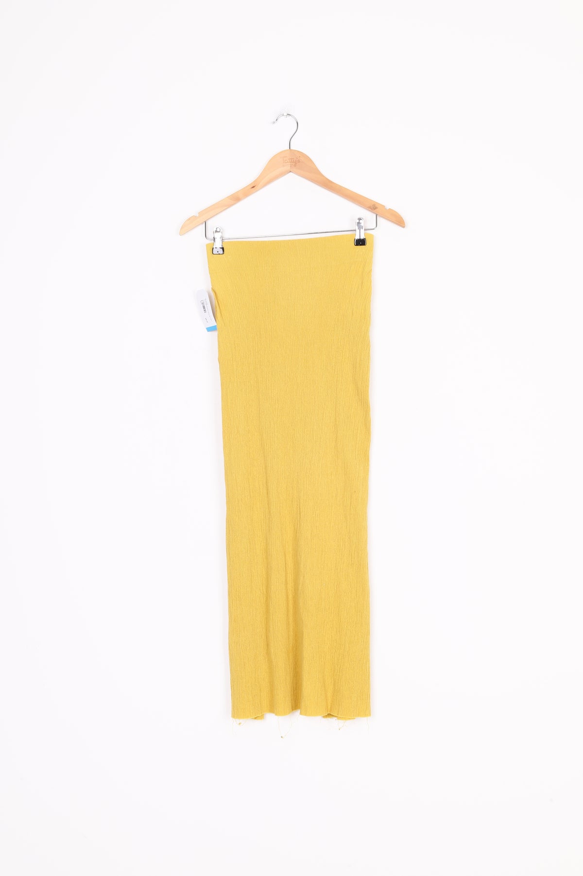 Penny Sage Womens Yellow Skirt Size 8