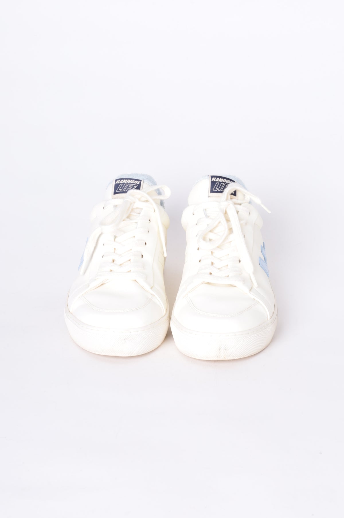 Flamingos Life Womens White Sneakers Size EU 40