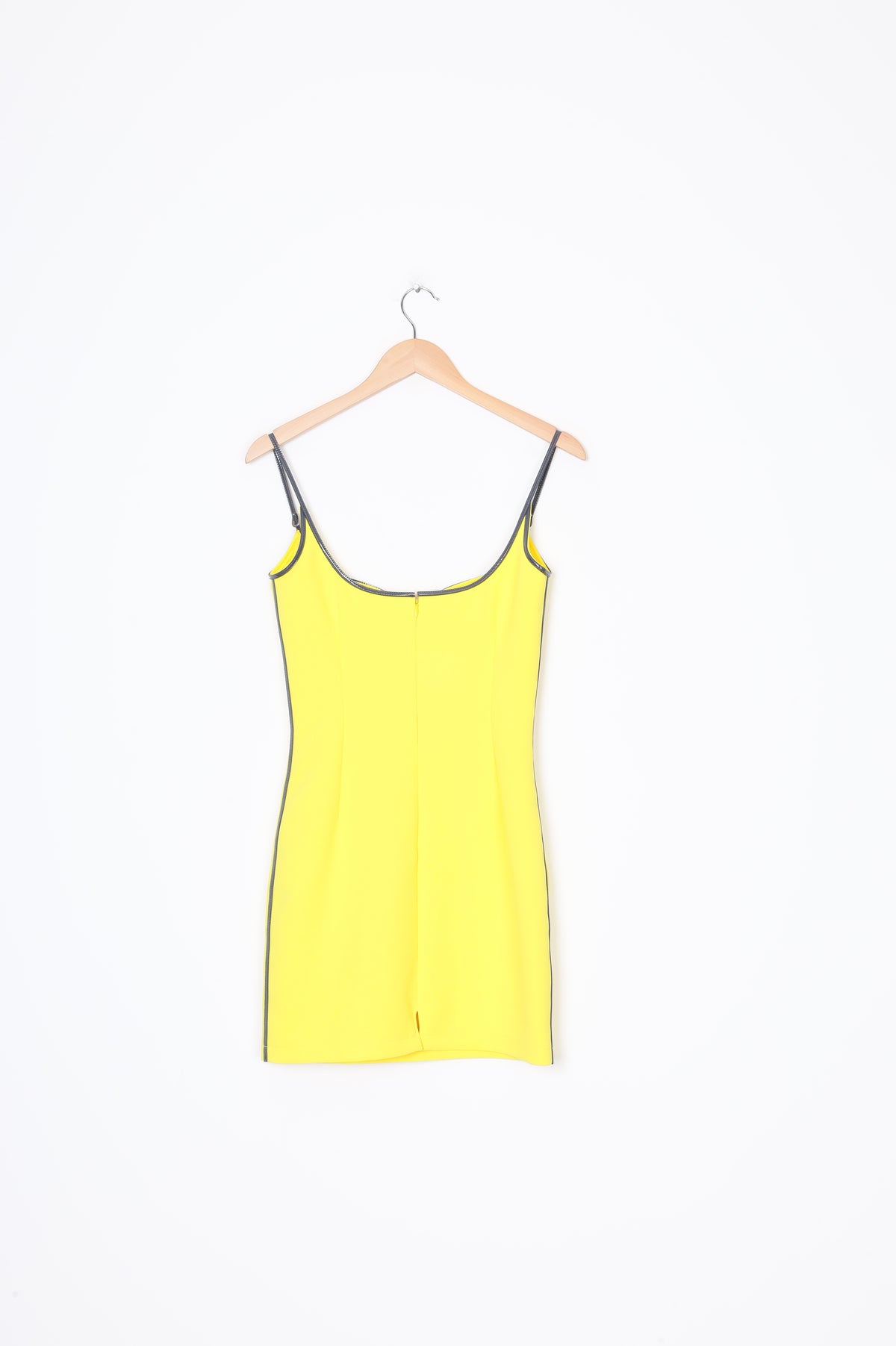 Paris Georgia Womens Yellow Dress Size S