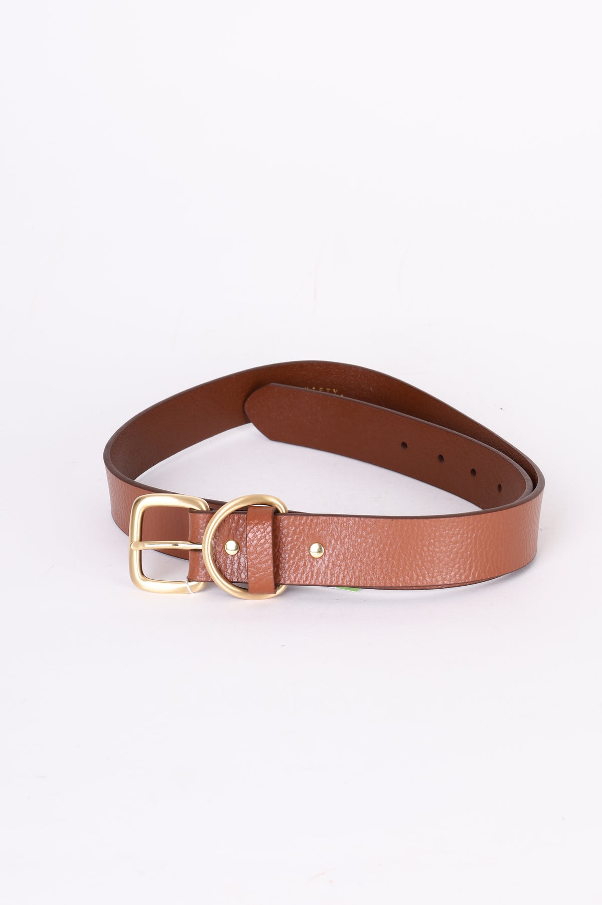 Status Anxiety Womens Brown Belt Size M
