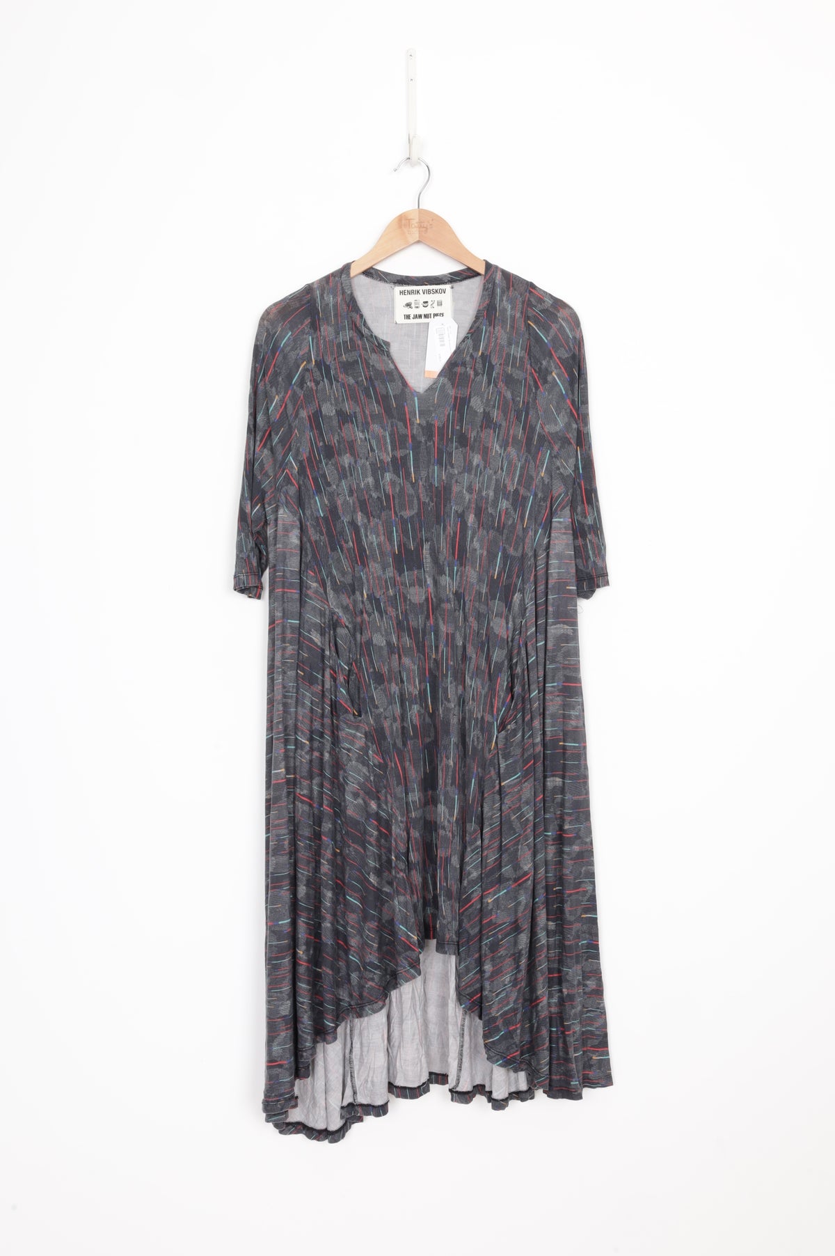 Henrik Vibskov Womens Grey Dress Size M