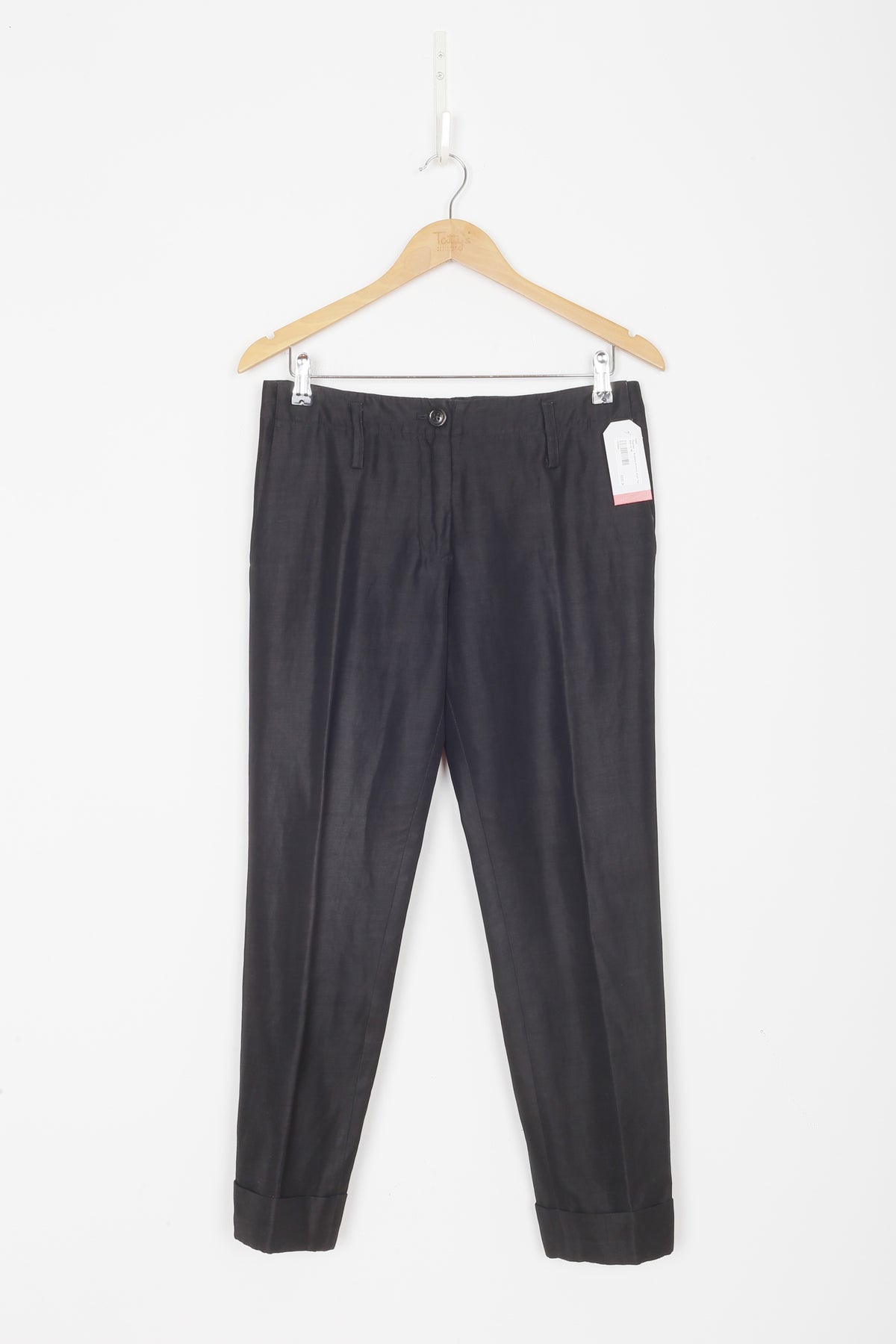 Peachoo + Krejberg Womens Black Pants Size EU 38