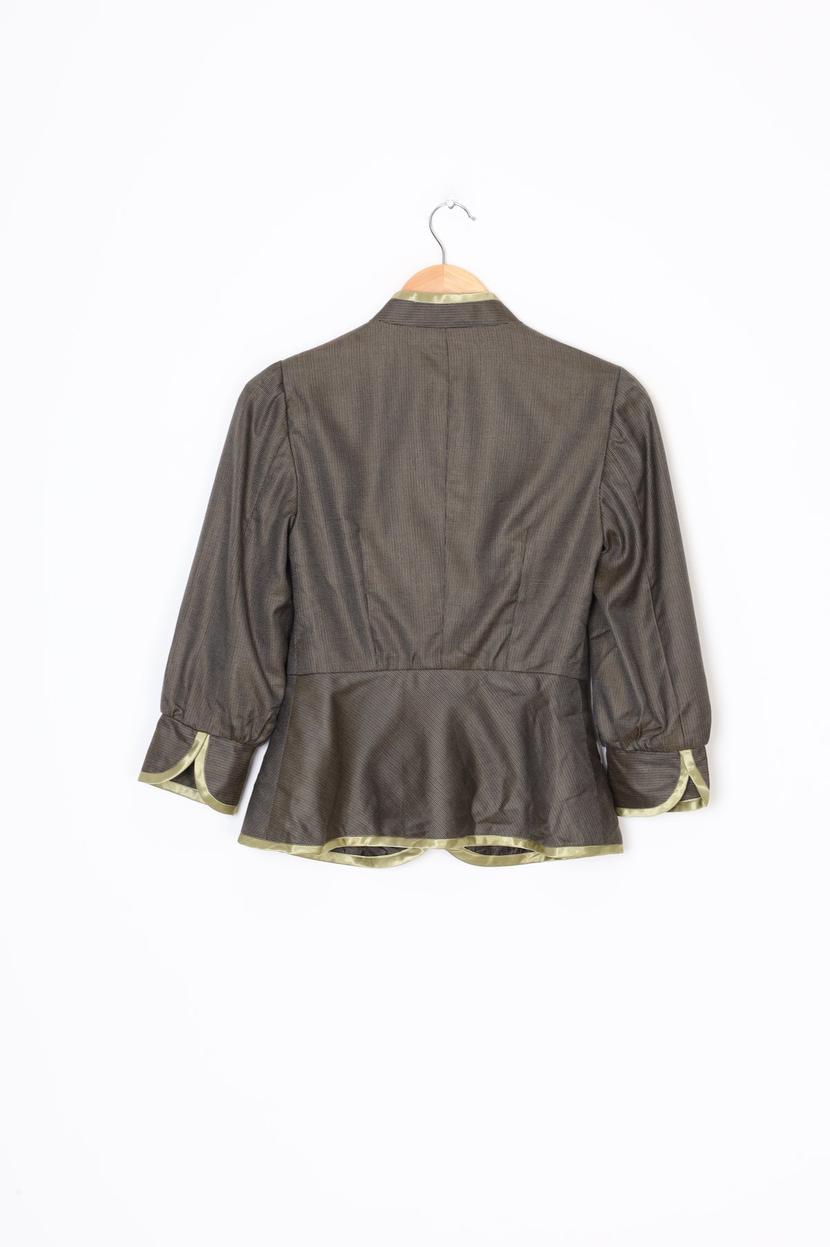 Yaly Womens Green Jacket Size S