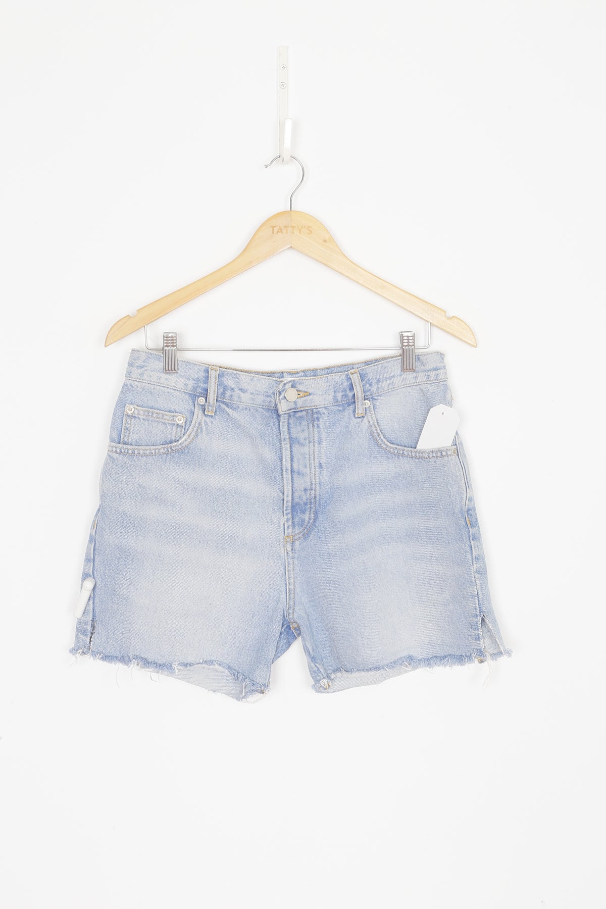 Anine Bing Womens Blue Shorts Size W 27