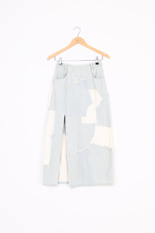Yoconunu Womens Blue Skirt Size S