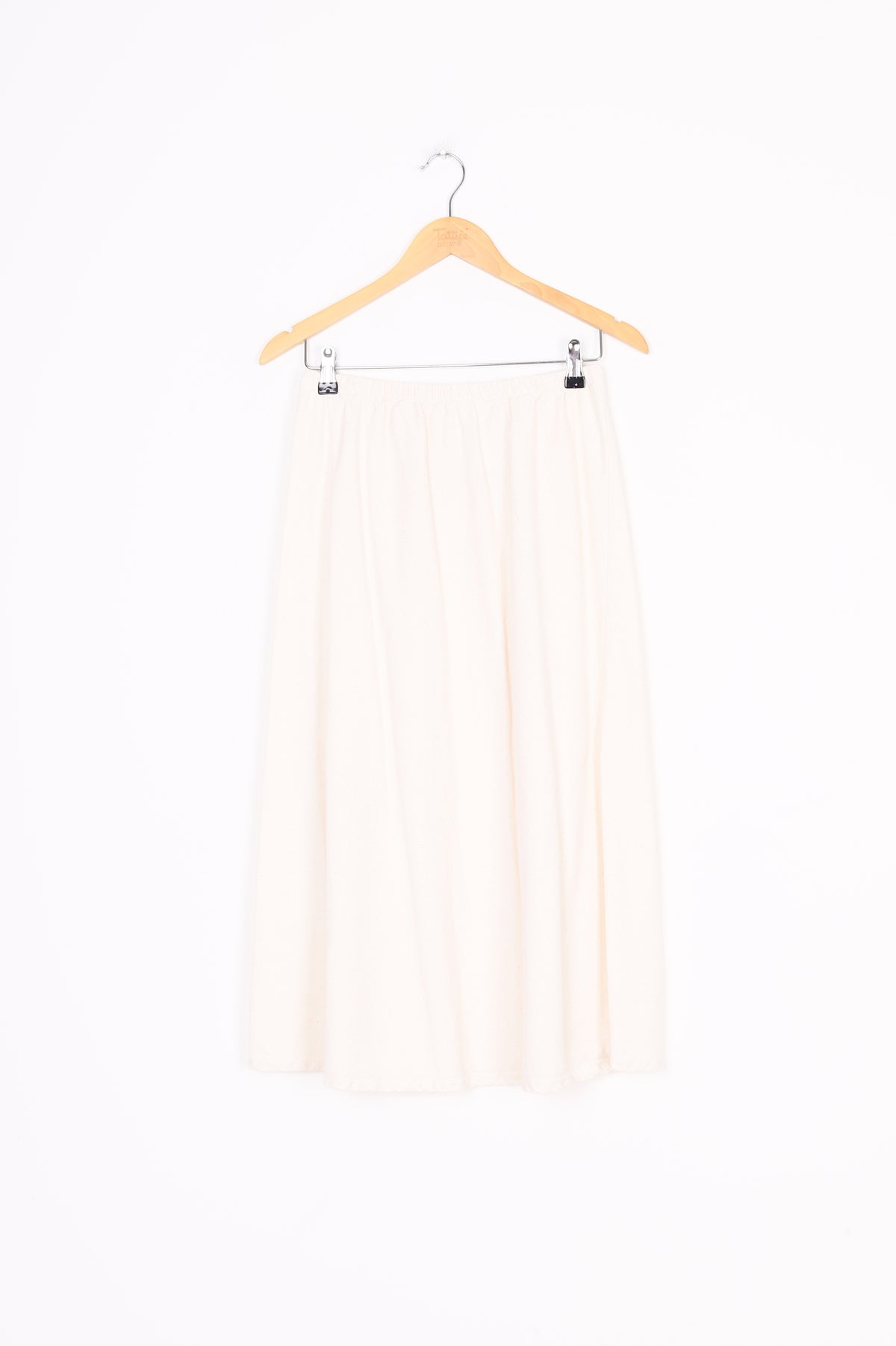 Widdess Womens Cream Skirt Size 12