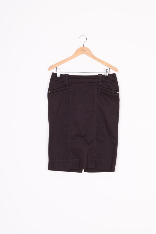 Sport Max Womens Grey Skirt Size 42