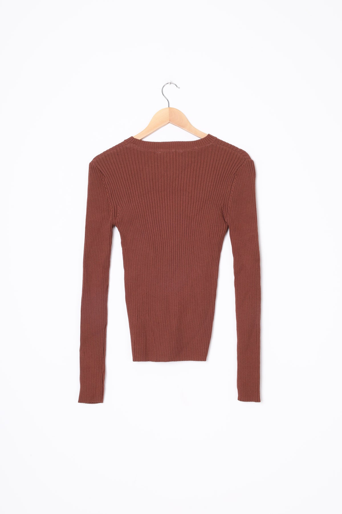 Max Womens Brown Top Size S