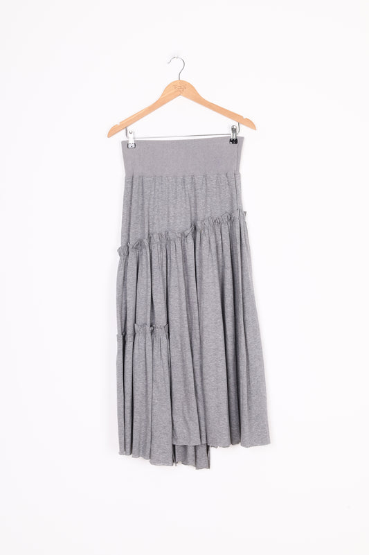 Moochi 6x7 Womens Grey Skirt Size S
