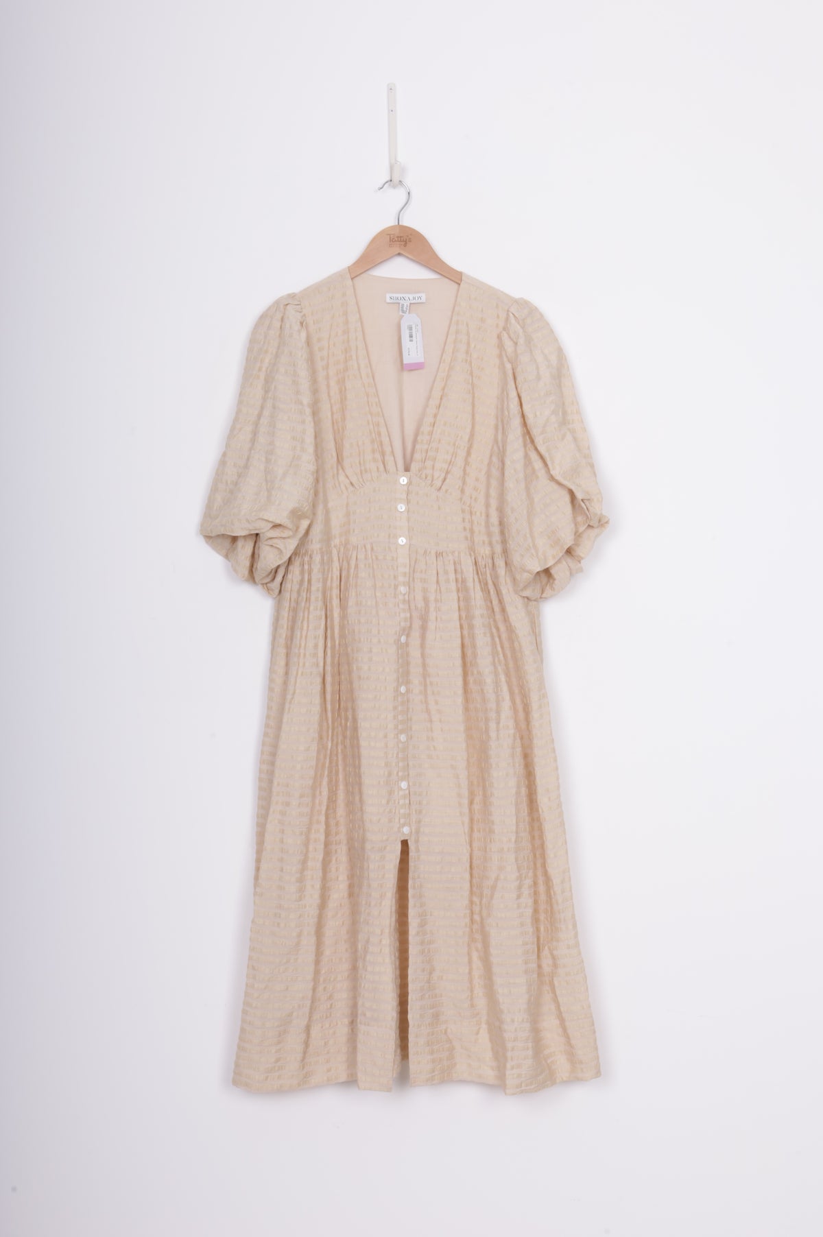 Shona Joy Womens Yellow Dress Size 14