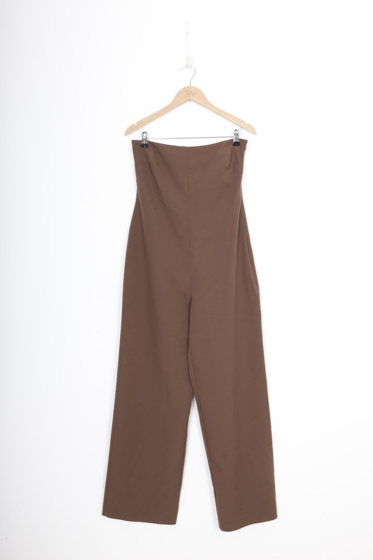 Harris Tapper Womens Brown Jumpsuit Size 8