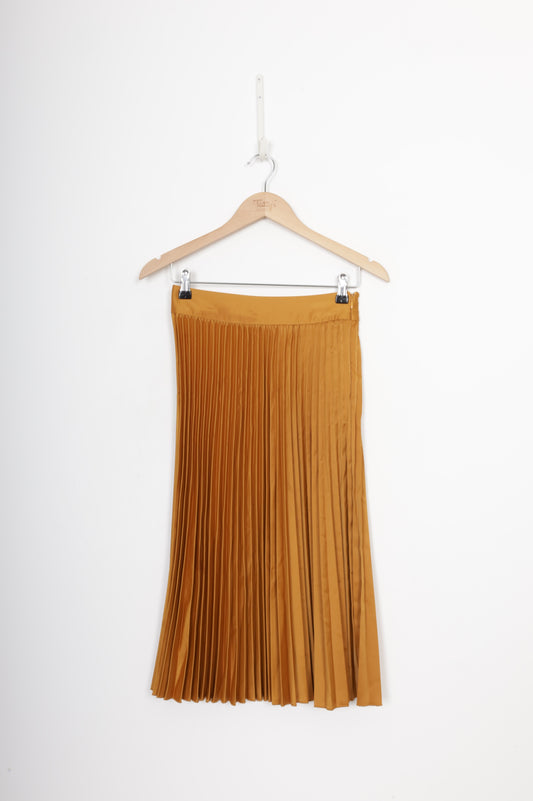 Sezane Womens Yellow Skirt Size 34
