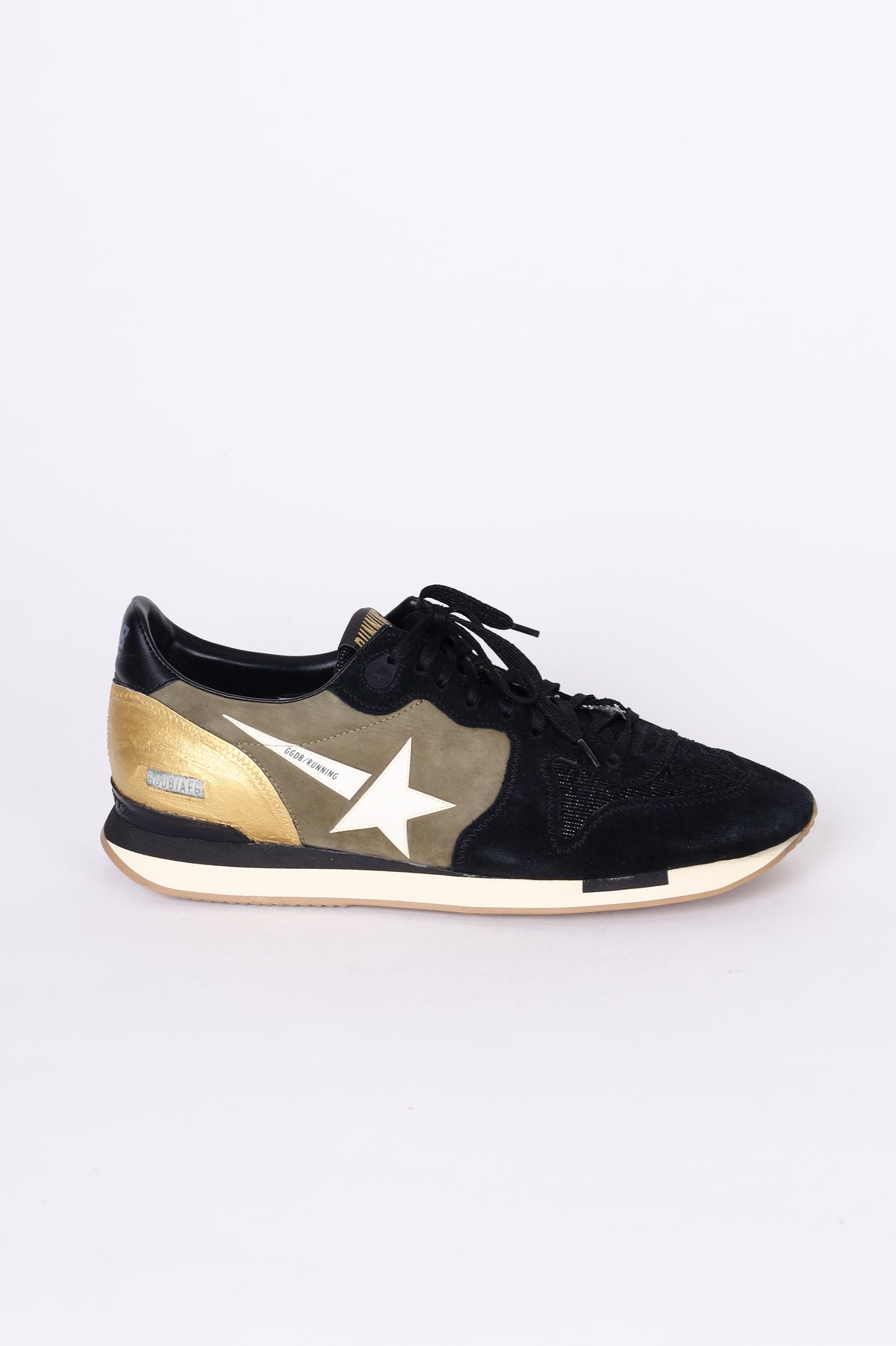 Golden Goose Mens Black Sneakers Size EU 45