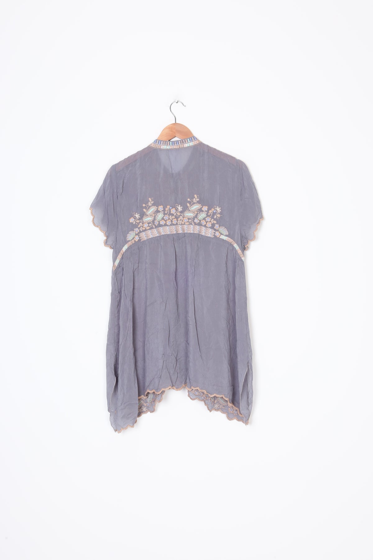 johnny was Womens Grey Top Size L