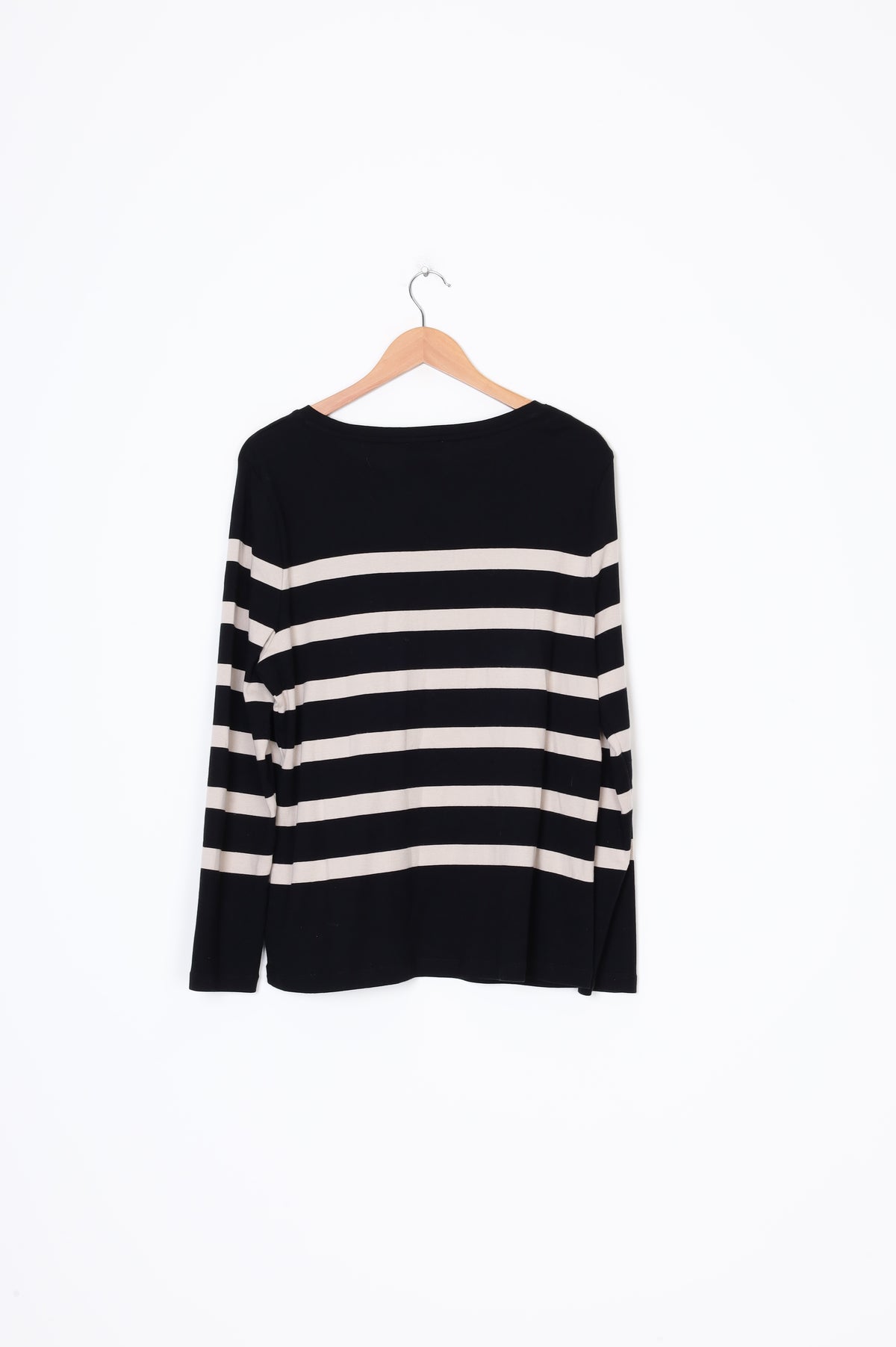 EllaJ Womens Black Top Size 16