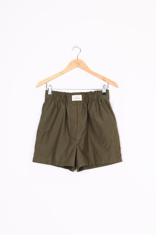 Silk Laundry Womens Green Shorts Size XS