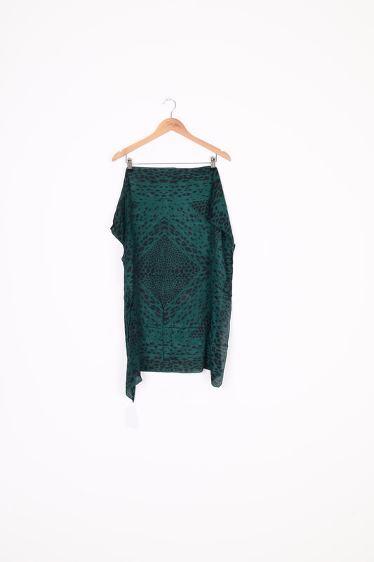 Pierre Cardin Womens Green Scarf Size O/S