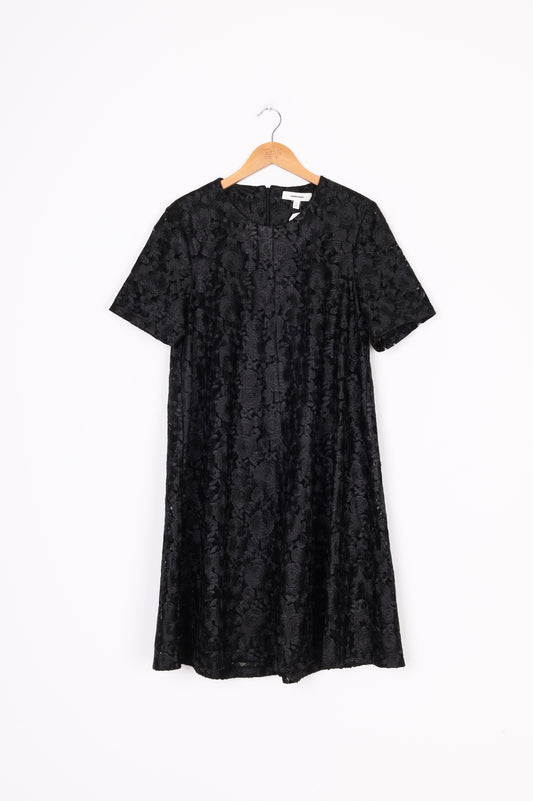 Juliette Hogan Womens Black Dress Size 12