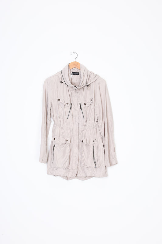 AS Atmosphere Studio Womens Grey Jacket Size 14