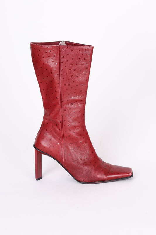 No Label Womens Red Boots  Size EU 40