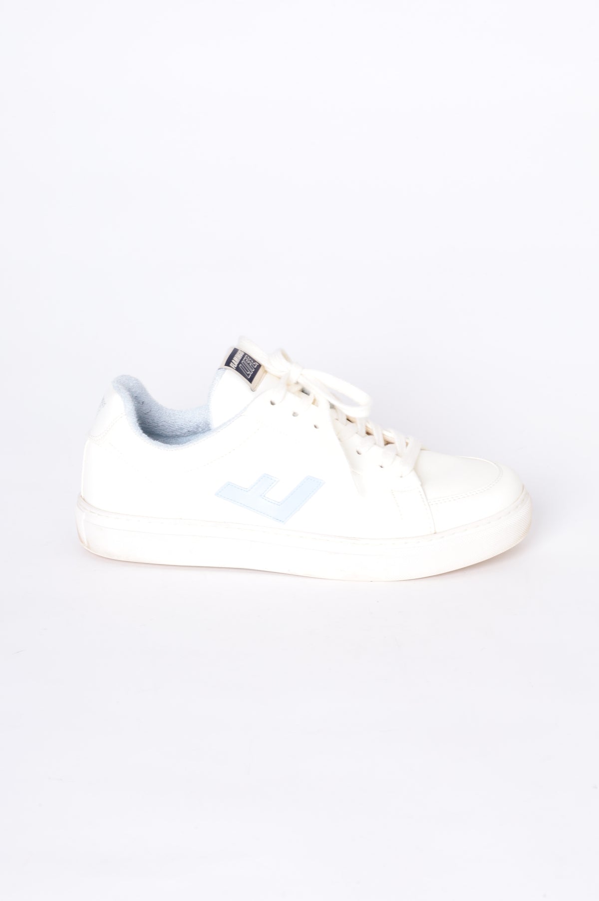 Flamingos Life Womens White Sneakers Size EU 40