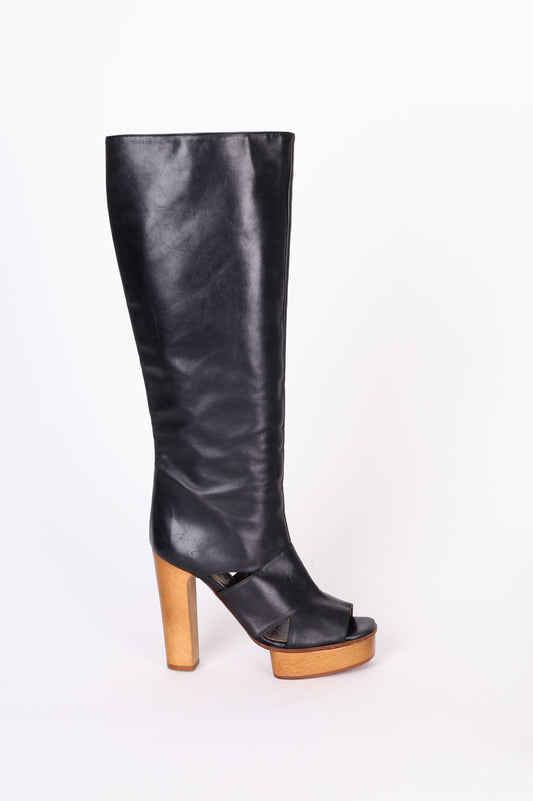 Marni Womens Black Boots  Size EU 36.5