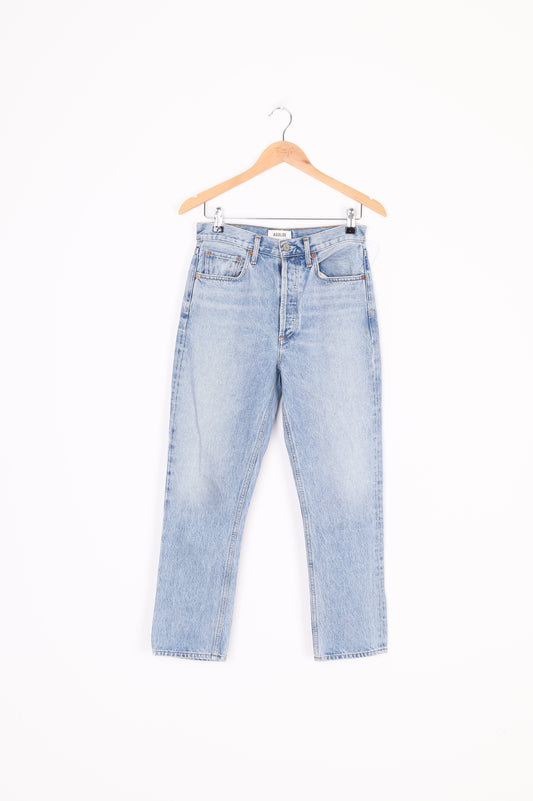 AGOLDE Womens Blue Jeans Size W 26
