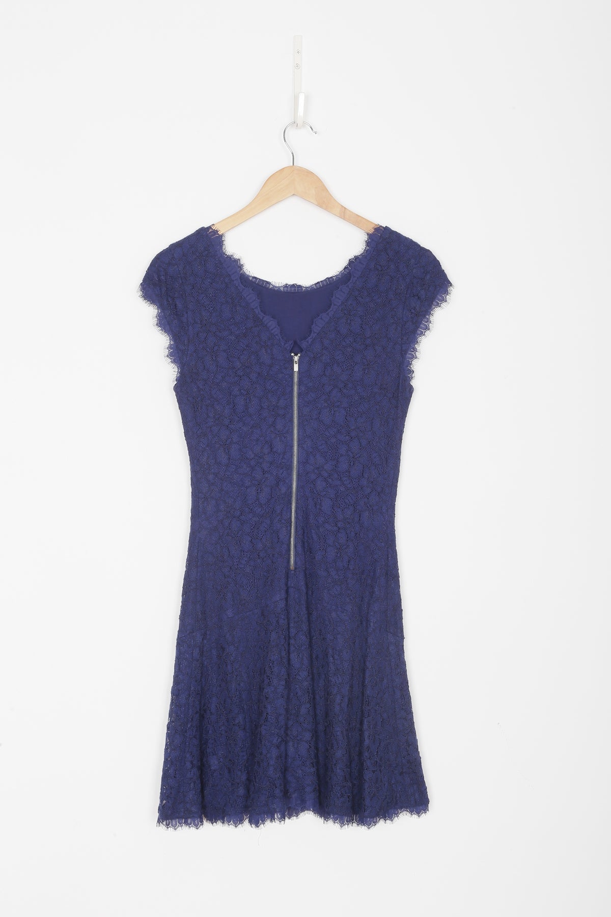 Alone Diane von Furstenburg Womens Blue Dress Size 6