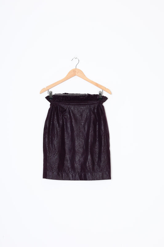 Claire Barker Womens Purple Skirt Size 8