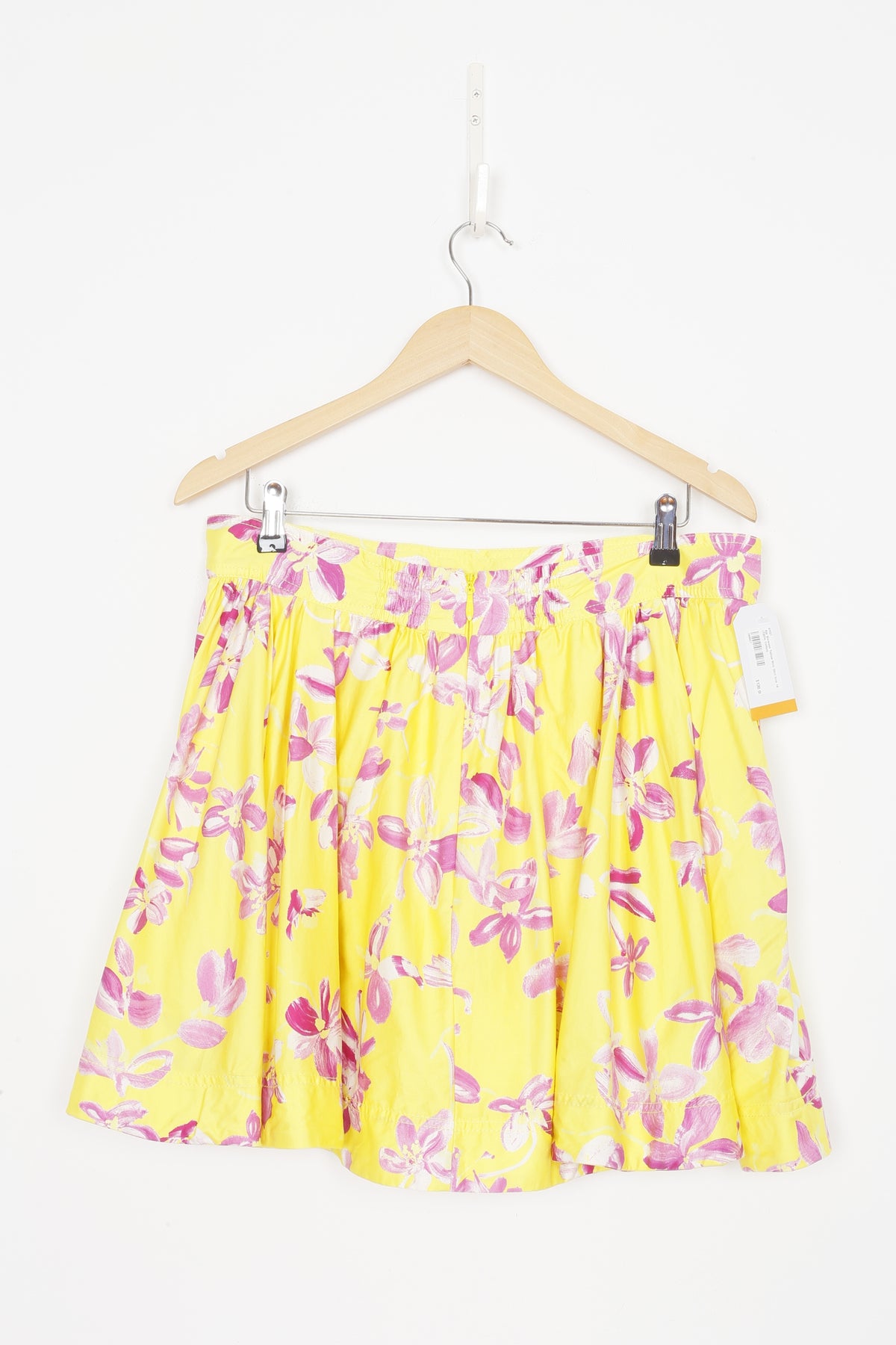Aje Womens Yellow Mini Skirt Size 16