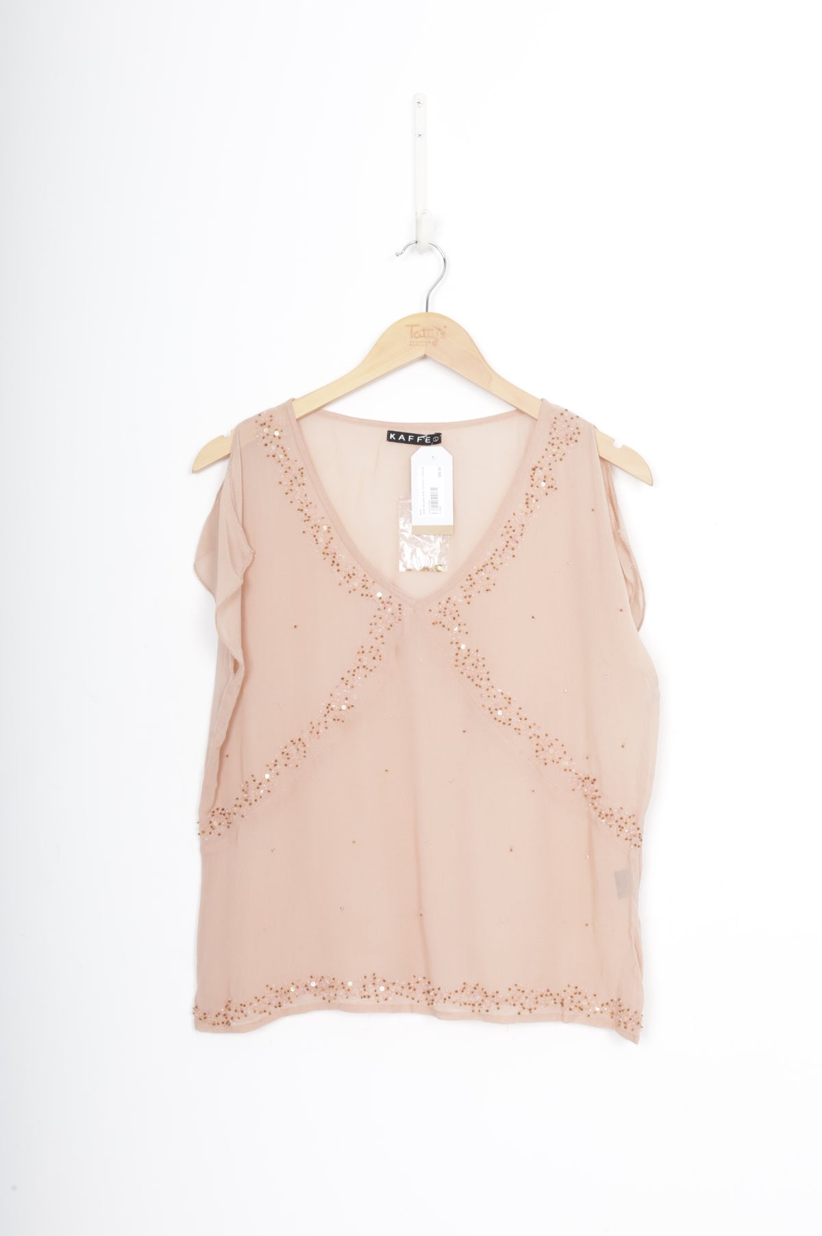 Kaffe Womens Pink Top Size L