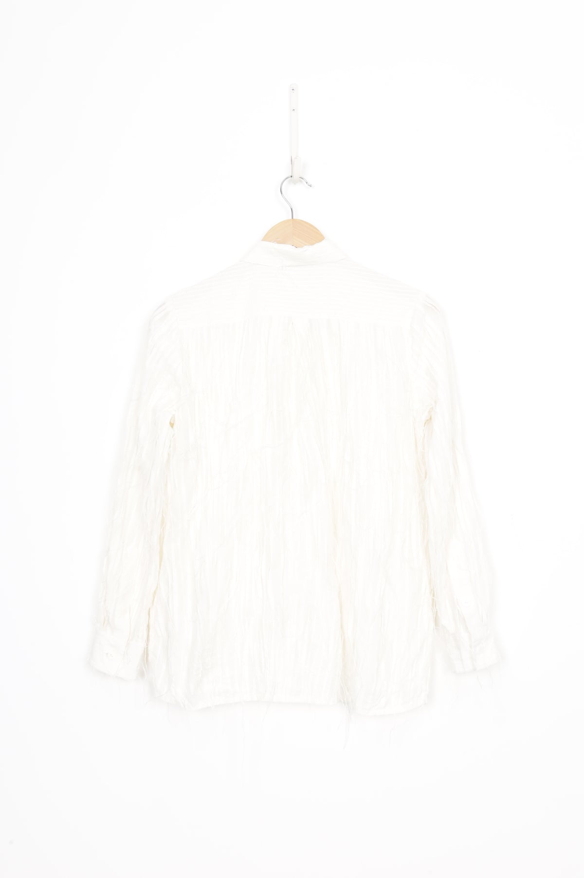 Nguyen Hoang Tui Womens Cream Shirt Size N/S