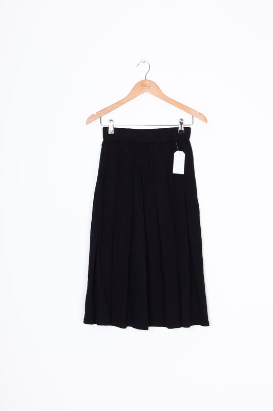 Wallace Rose Womens Black Skirt Size 8