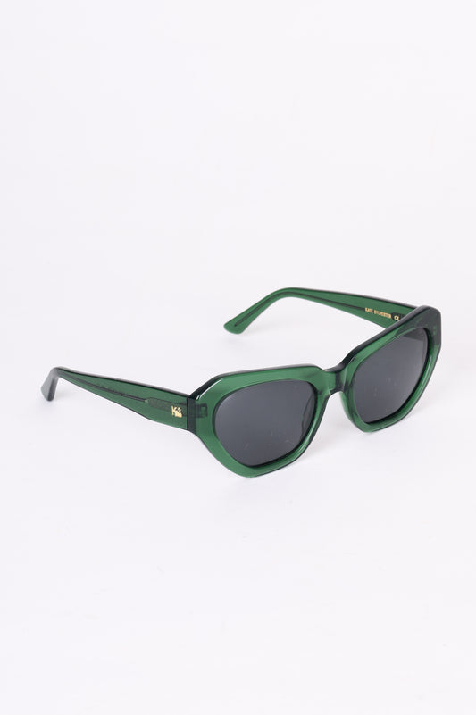 Kate Sylvester Womens Green Sunglasses Size O/S
