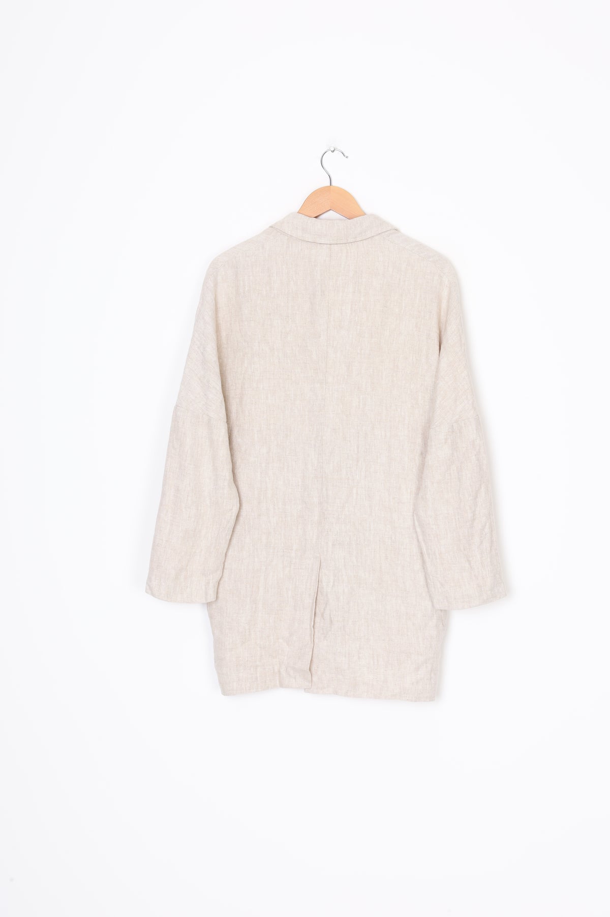 Rowie Womens Beige Blazer Size M