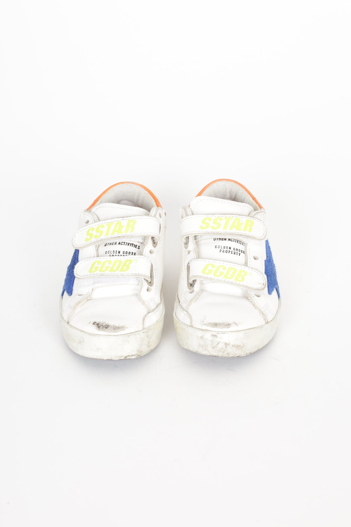 Golden Goose Kids White Shoes Size UK 8