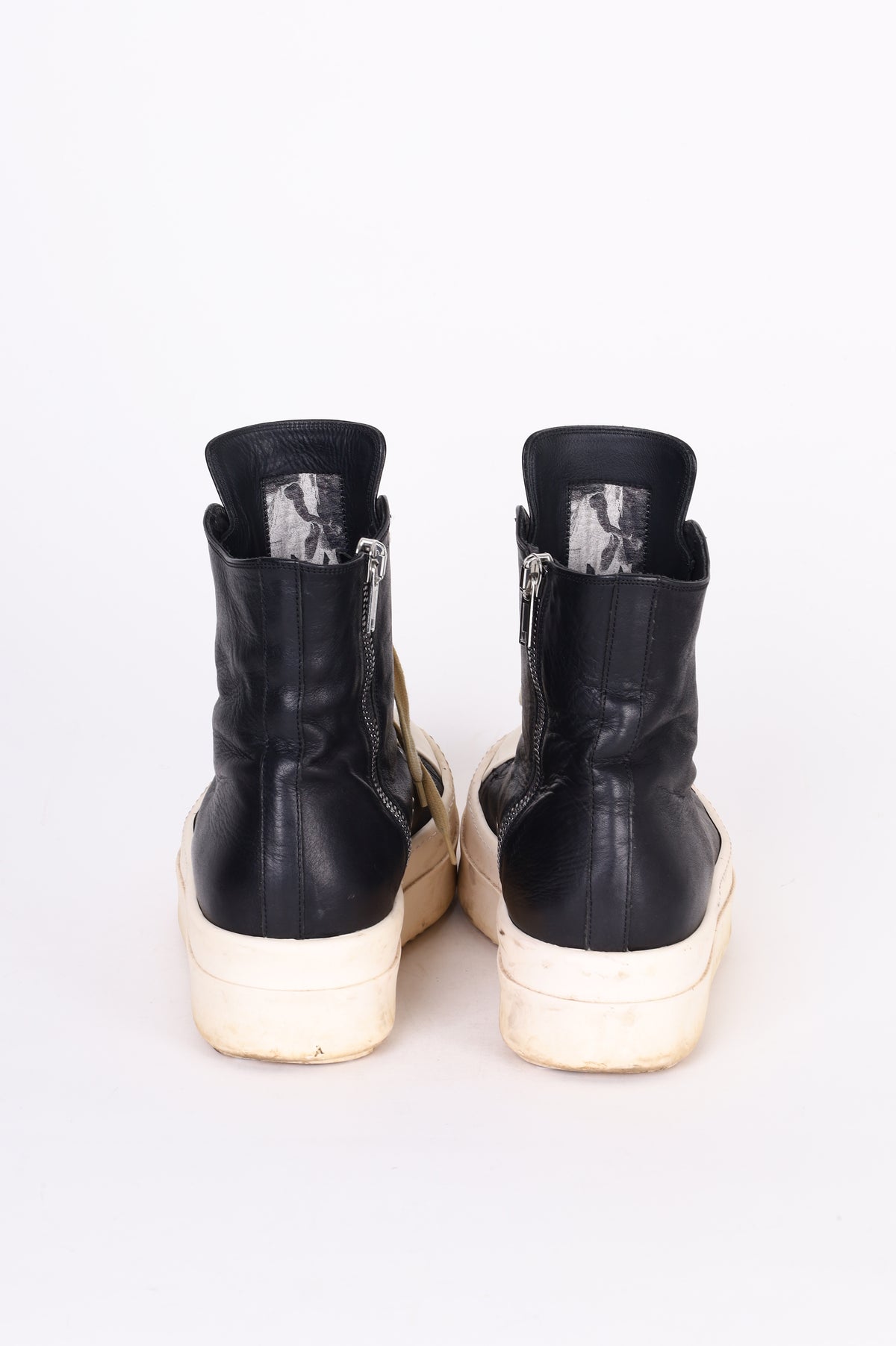 Rick Owens Mens Black Boots  Size EU 44