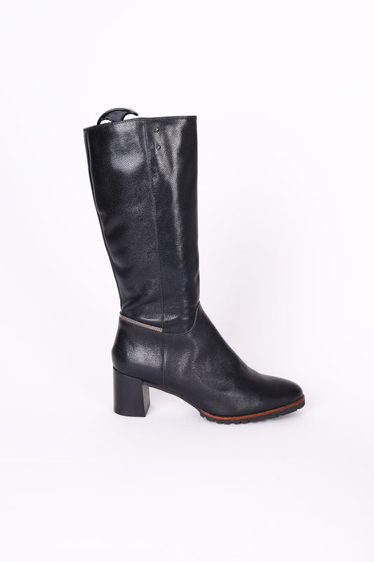 Softwaves Womens Black Boots  Size EU 45