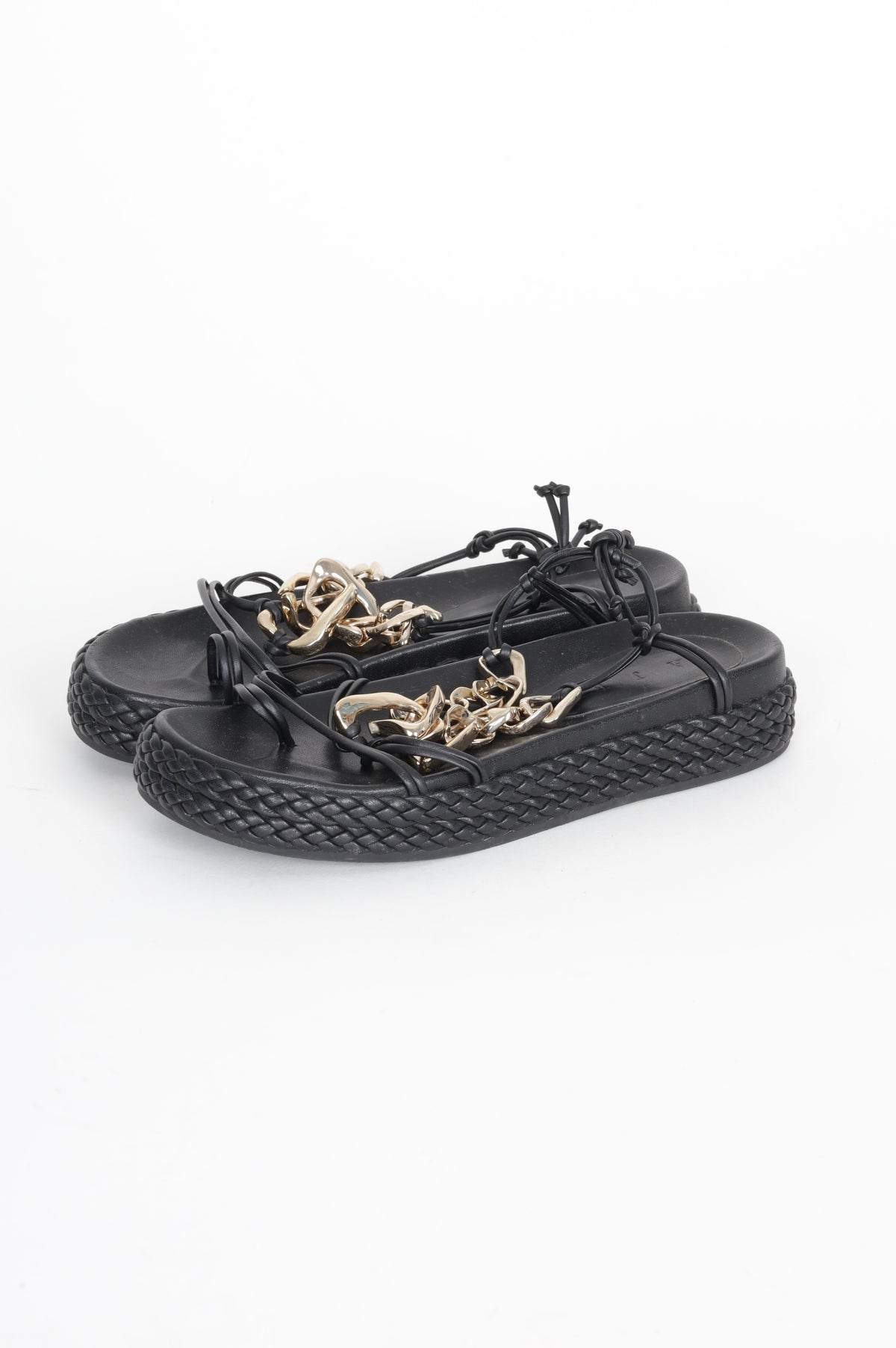 Aje Womens Black Shoes Size EU 36
