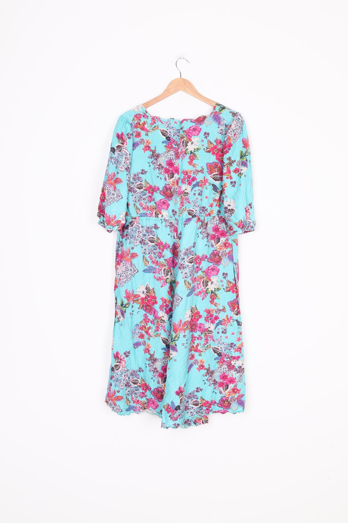 Loobie's Story Womens Blue Dress Size 16