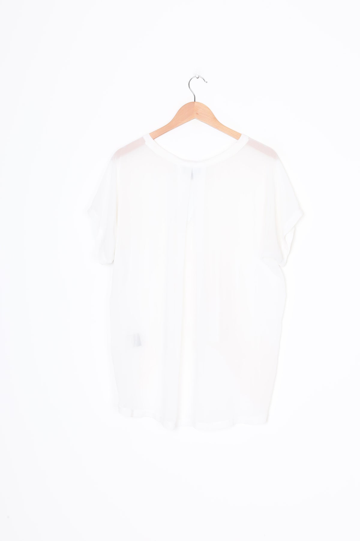 Moochi Womens White Top Size L