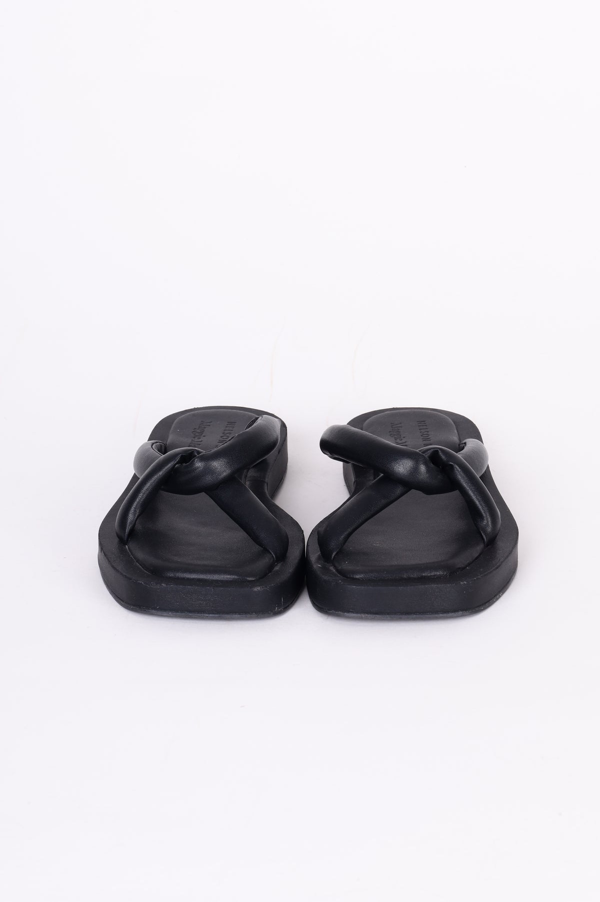 Nelson Made x Maggie Marilyn Womens Black Shoes Size EU 38