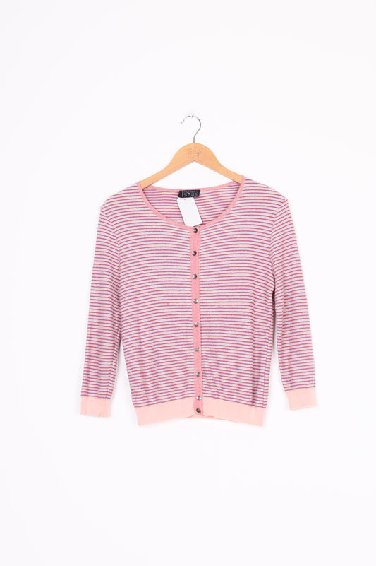 Standard Issue Womens Pink Cardigan Size S
